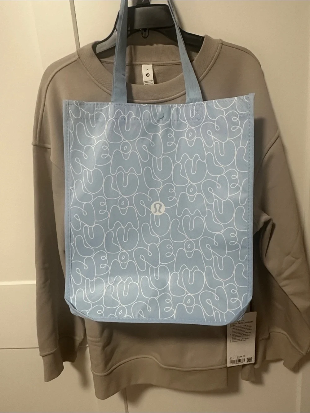 lululemon athletica New York Mosaic Apple Crewneck Sweater - Taupe